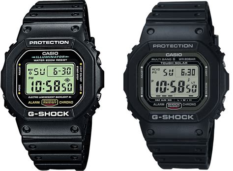 g shock 5000 vs 5600.